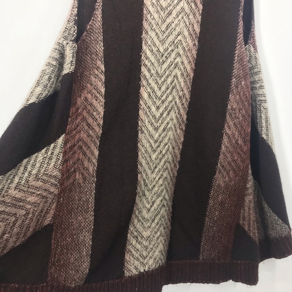 Sleeping on snow Mabli BOHO knit vest open waterfall cascade cardigan sh… - Picture 4 of 16